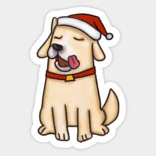 Cute Labrador Retriever Drawing Sticker